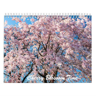 Cherry Blossom Time Calendar