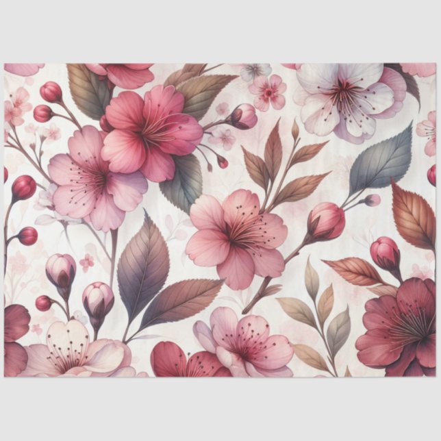 Cherry Blossom Tissue Paper (Front)