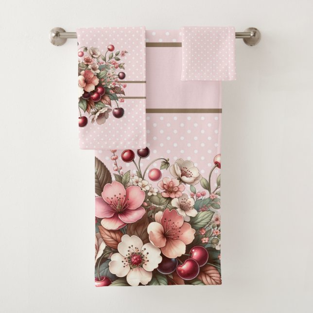 Cherry Blossom Towel (Insitu)