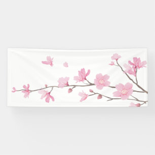 Cherry Blossom - Transparent Background Banner