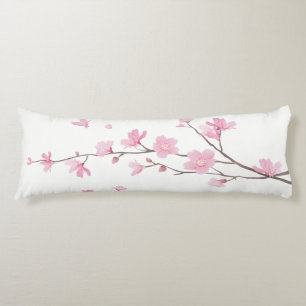 Cherry Blossom - Transparent Background Body Cushion