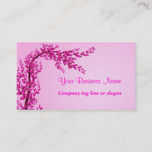 Cherry Blossom Tree Branch Business Card