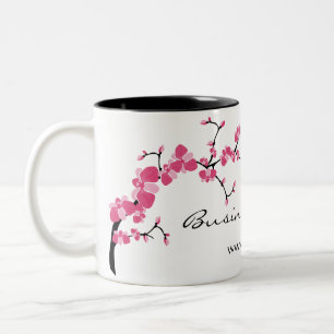 Cherry Blossom Tree Branch Customisable Coffee Mug