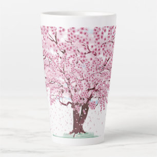 Cherry Blossom Tree Latte Mug