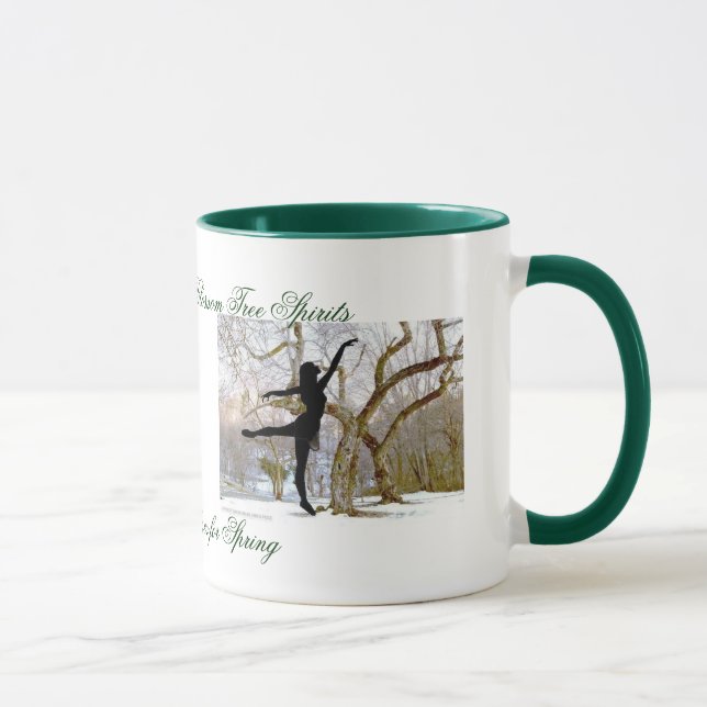 Cherry Blossom Tree Spirits Mug (Right)