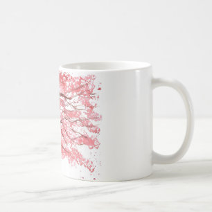 Cherry blossom tree watercolor sakura Japanese Coffee Mug