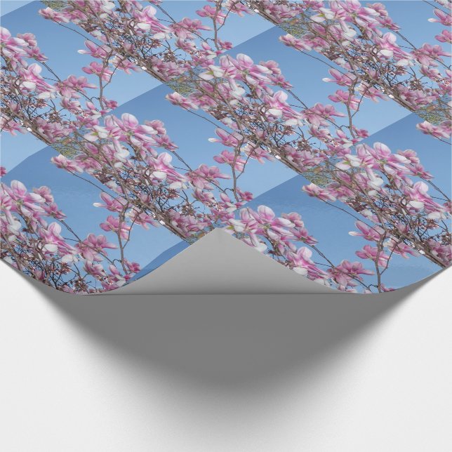 Cherry Blossom Tree Wrapping Paper (Corner)