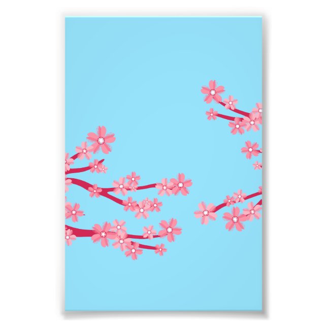 Cherry Blossom Wall Poster (Front)