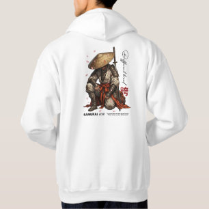 Cherry Blossom Warrior Japanese Streetwear Design Hoodie