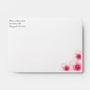 Cherry blossom wedding Envelope