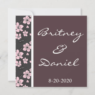 Cherry Blossom Wedding Invitations