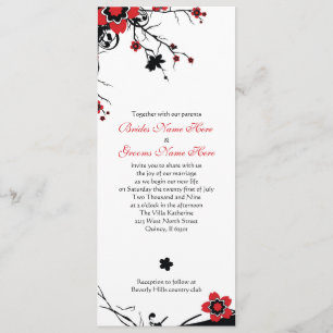 Cherry Blossom Wedding Invite
