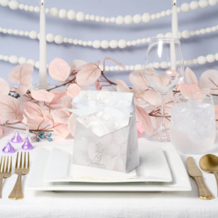 Cherry Blossom Wedding Personalised Favour Box
