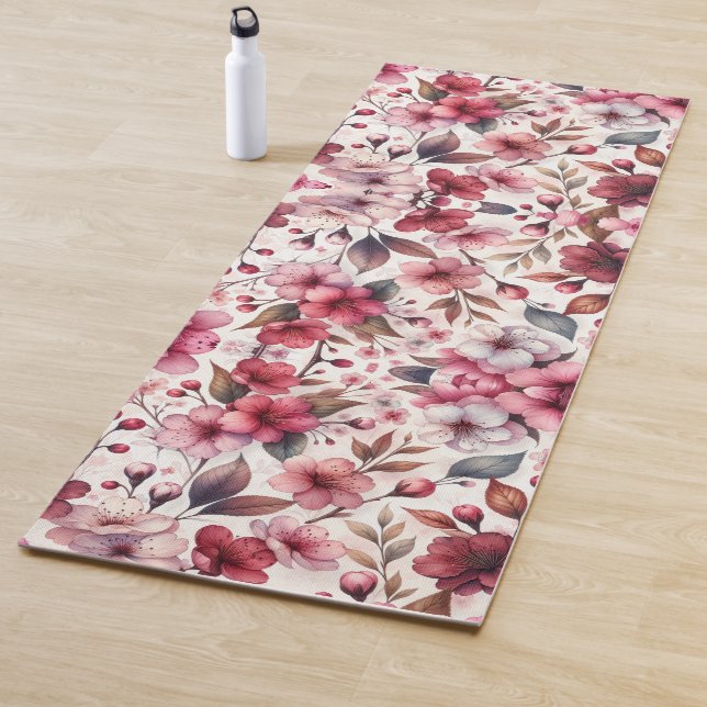 Cherry Blossom Yoga Mat (In Situ)