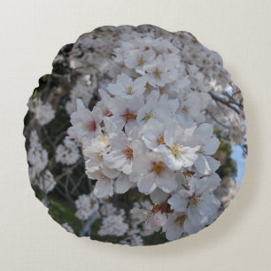 CHERRY BLOSSOMS #2 ROUND CUSHION