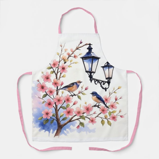 Cherry Blossoms Apron (Front)