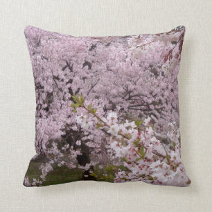 Cherry Blossoms at Peak Bloom Cushion