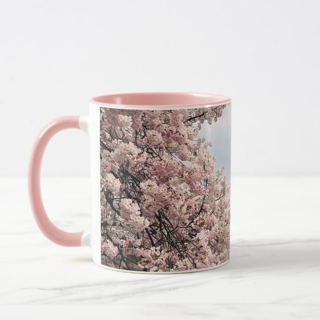 Cherry Blossoms at the Tidal Basin Mug (Left)