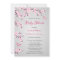 Cherry Blossoms Baby Shower Pink Grey