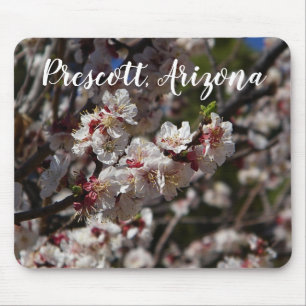 Cherry Blossoms blooming in Prescott,Arizona Mouse Mat