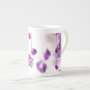 Cherry blossoms bone china mug