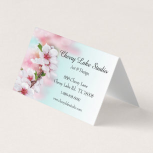 Cherry Blossoms Business Card