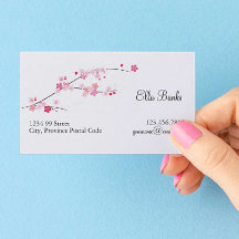 Cherry Blossoms Business Card