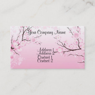 Cherry Blossoms Business Card