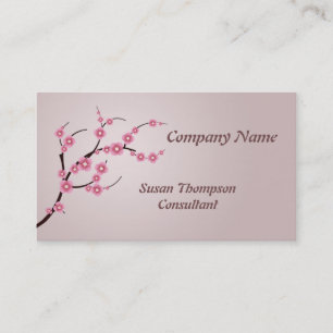 Cherry Blossoms Business Card