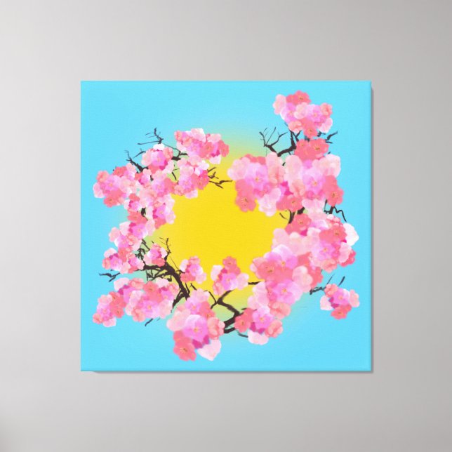 Cherry Blossoms Canvas Print (Front)