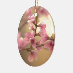 Cherry Blossoms Ceramic Tree Decoration