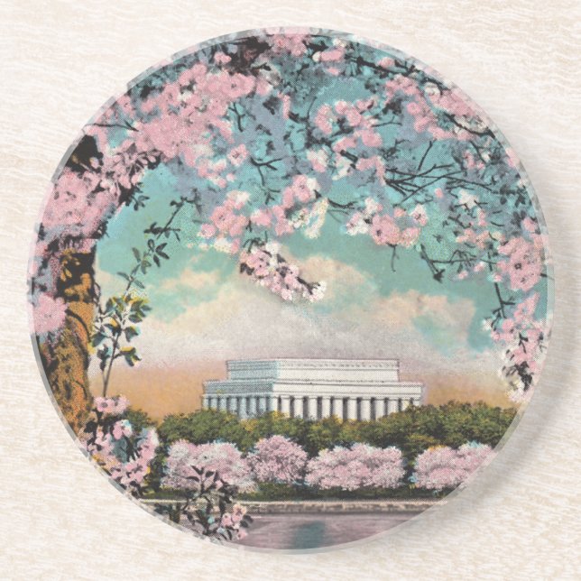 Cherry Blossoms Coaster (Front)