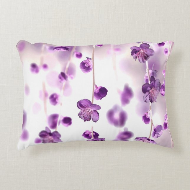 Cherry blossoms decorative cushion (Front)