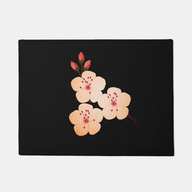 Cherry Blossoms Doormat (Front)