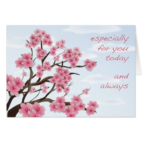 Cherry Blossoms - Greeting Card
