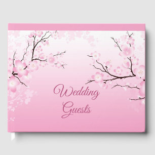 Cherry Blossoms Guest Book