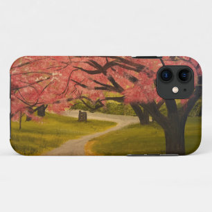 Cherry Blossoms in Spring, by Gary Poling  iPhone 11 Case