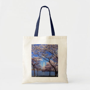 Cherry Blossoms in Washington DC Canvas Tote Bag