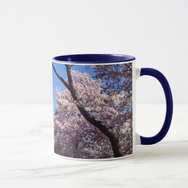 Cherry Blossoms in Washington DC coffee mug (Right)