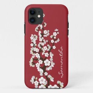 Cherry Blossoms iPhone 5 Case-Mate Case (red)