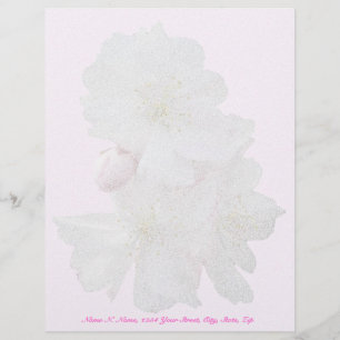 Cherry Blossoms Letterhead Stationery