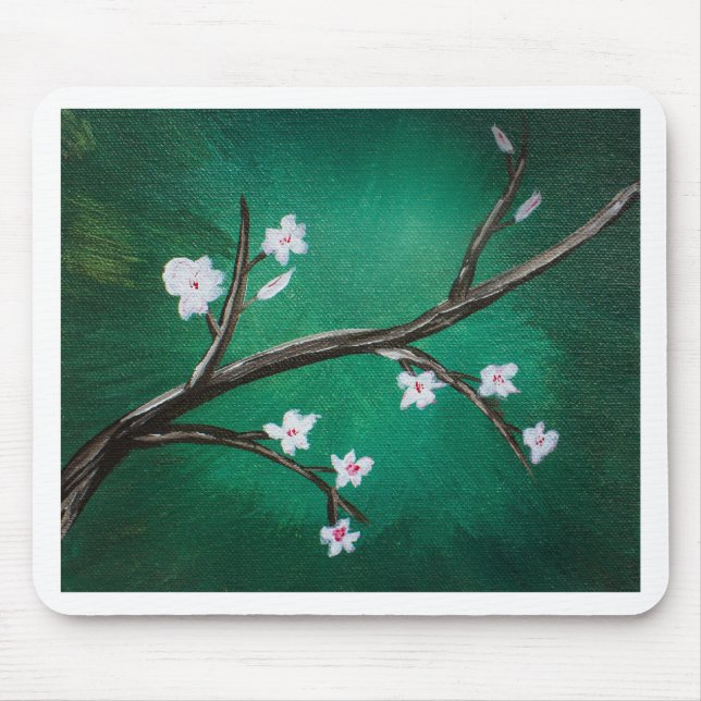 Cherry Blossoms Mouse Mat (Front)