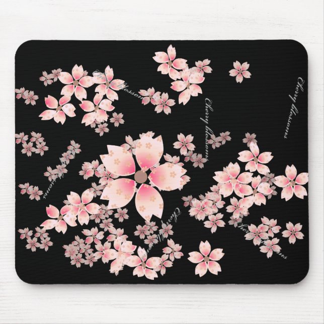 Cherry-blossoms Mouse Mat (Front)
