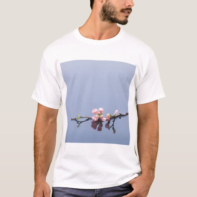 Cherry blossoms on water T-Shirt (Front)