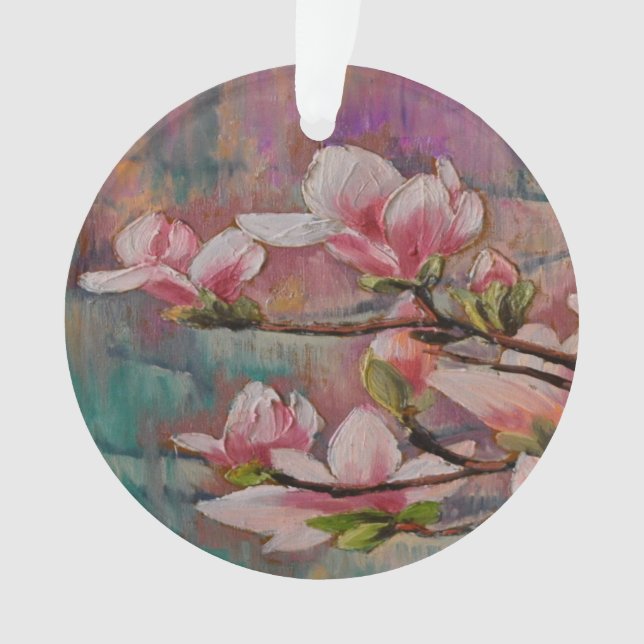 Cherry Blossoms Ornament (Front)