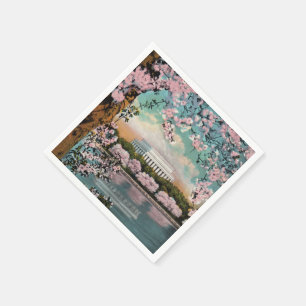 Cherry Blossoms Paper Napkins