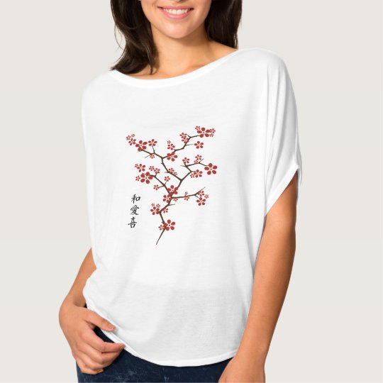 CHERRY BLOSSOMS Peace Love Joy T-Shirt