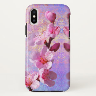 Cherry Blossoms Pink Flowers Abstract Phone Case