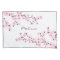 Cherry Blossoms Pink White Monogram