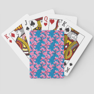 Cherry Blossoms Playing Cards